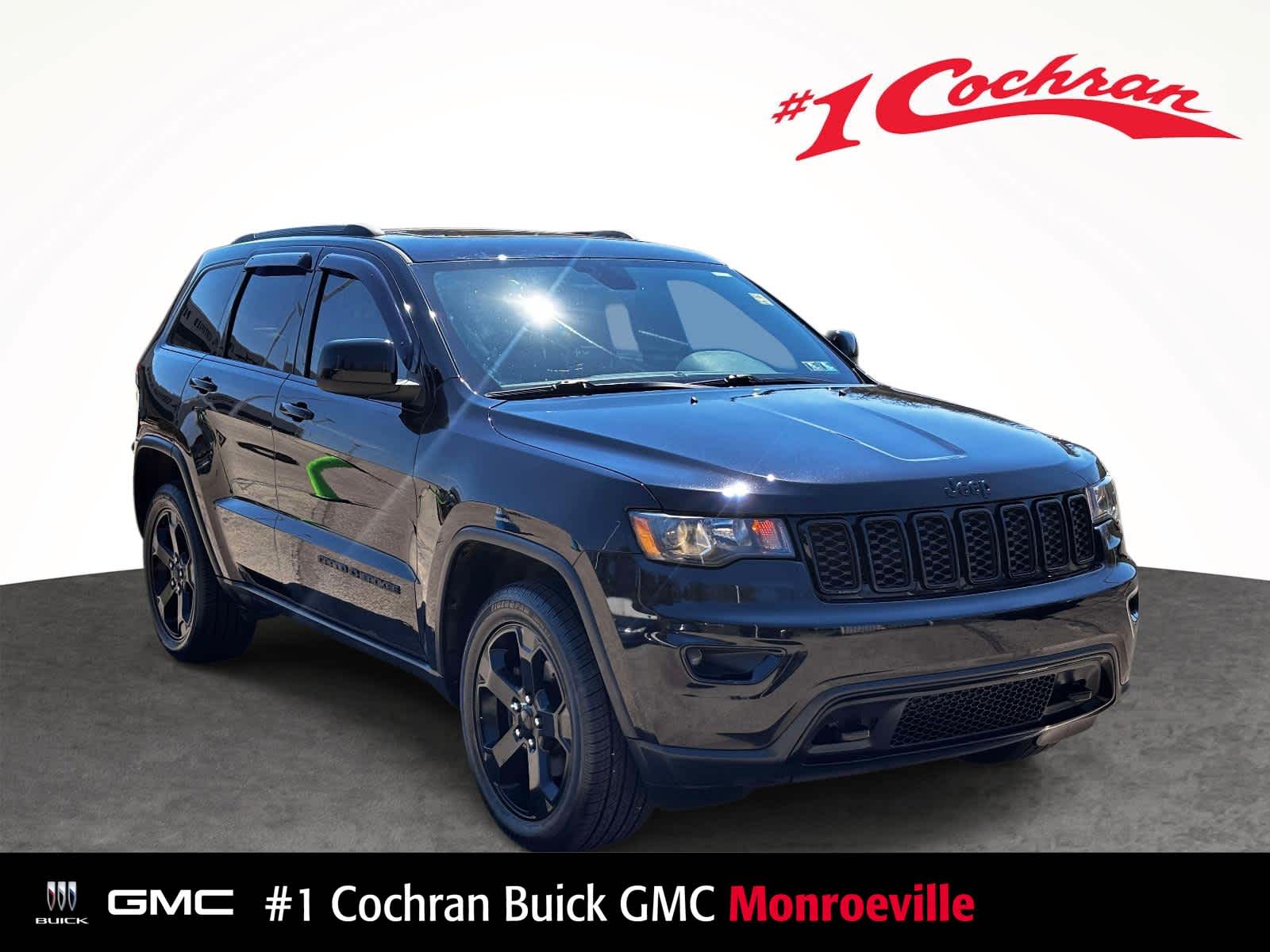 Diamond Black Crystal Pearlcoat 2018 Jeep Grand Cherokee Upland 4WD SUV / Crossover Four-Wheel Drive 8-Speed Automatic