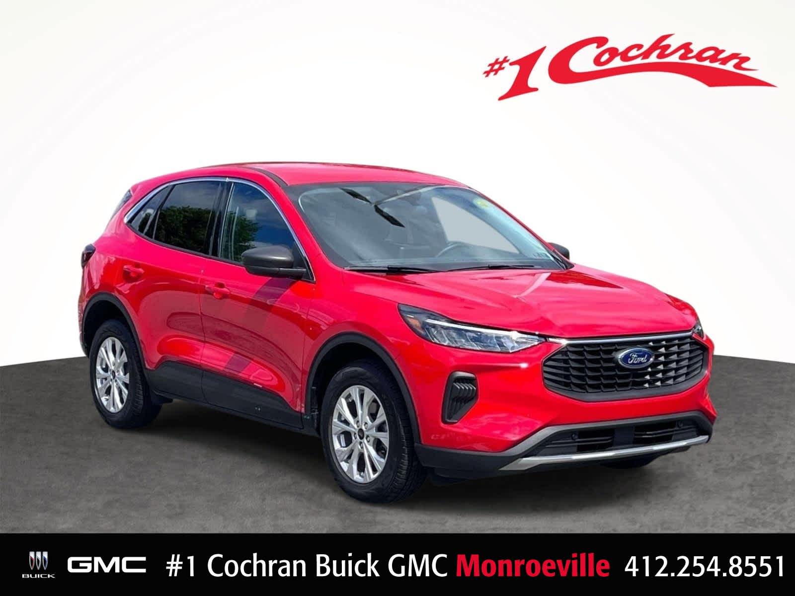 Race Red 2024 Ford Escape SUV / Crossover All-Wheel Drive 8-Speed Automatic