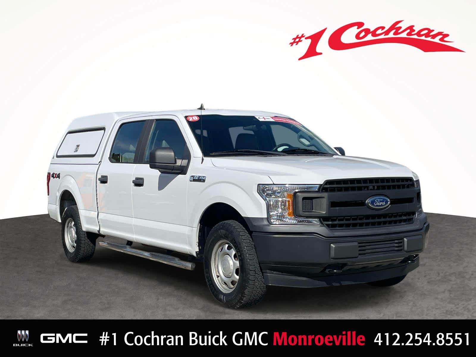 Oxford White 2020 Ford F-150 Pickup Truck Four-Wheel Drive Automatic