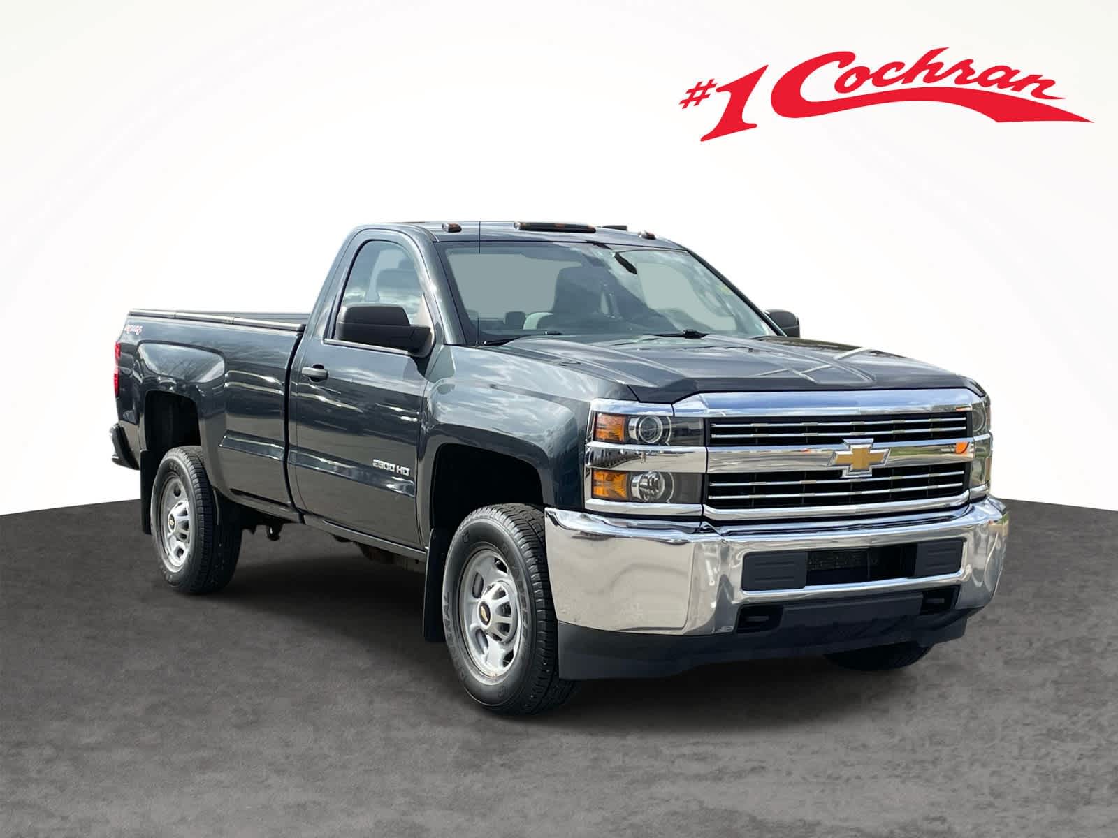 Gray (Graphite Metallic) 2017 Chevrolet Silverado 2500HD Work Truck LB 4WD Pickup Truck Four-Wheel Drive 6-Speed Automatic