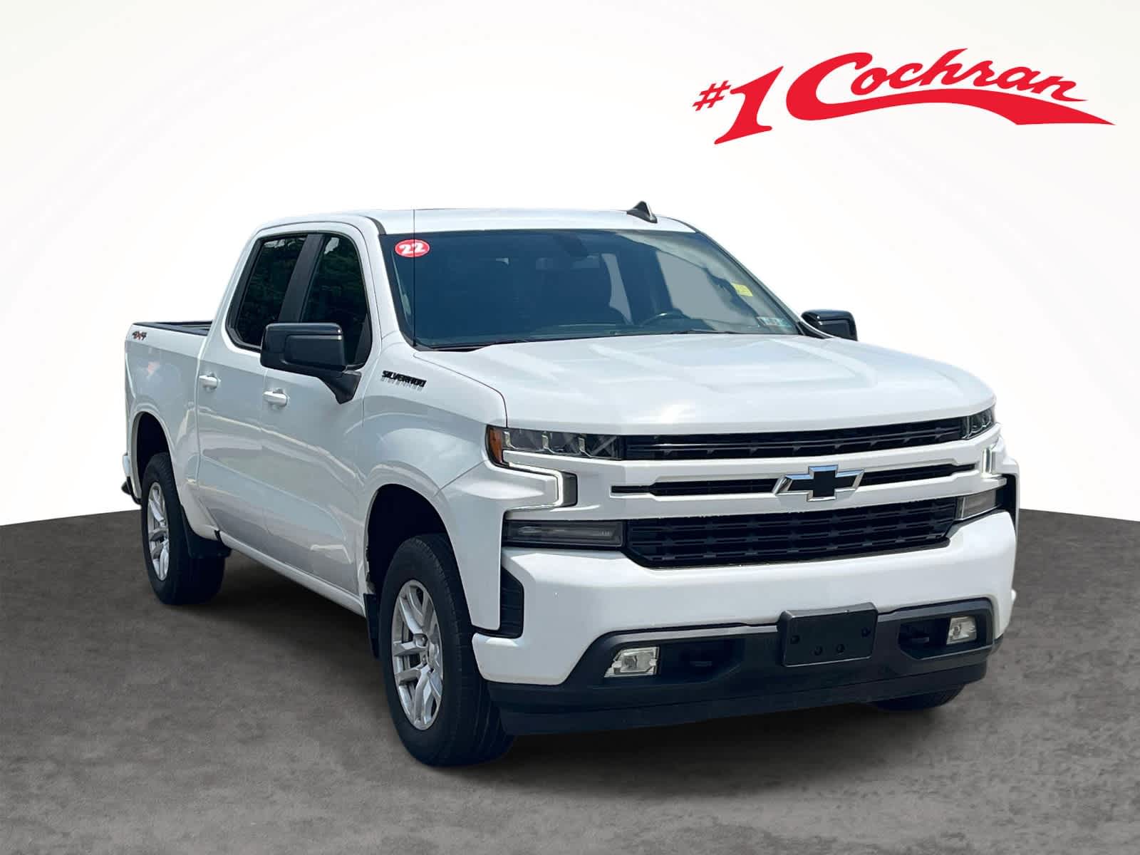 Summit White 2022 Chevrolet Silverado 1500 Pickup Truck Four-Wheel Drive 8-Speed Automatic