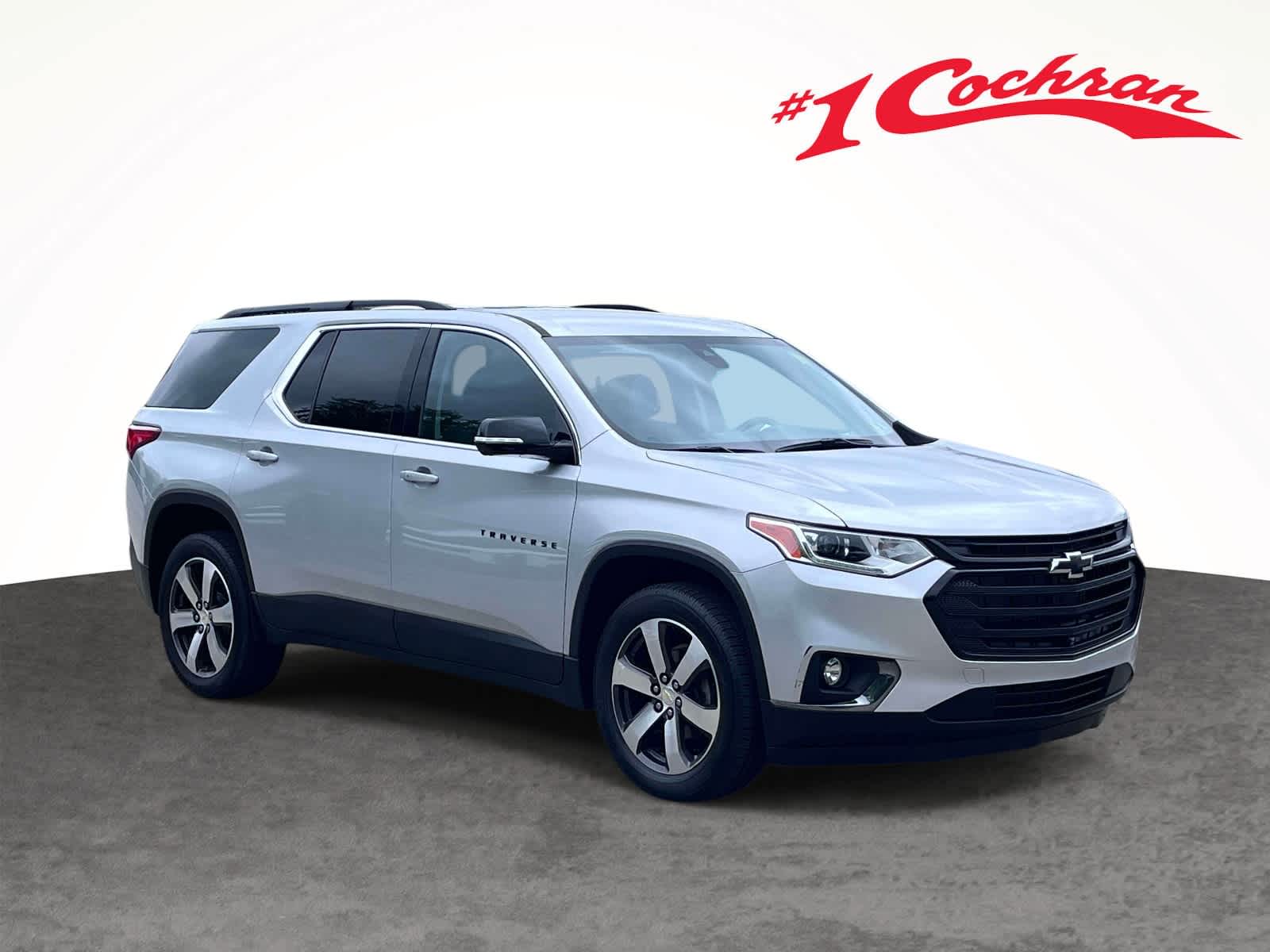 Silver Ice Metallic 2020 Chevrolet Traverse LT Leather FWD SUV / Crossover Front-Wheel Drive 9-Speed Automatic