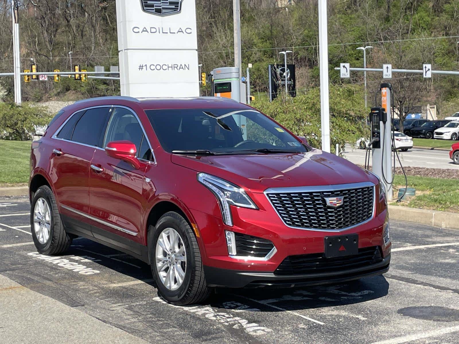Radiant Red Tintcoat 2024 Cadillac XT5 Luxury AWD SUV / Crossover Four-Wheel Drive 9-Speed Automatic