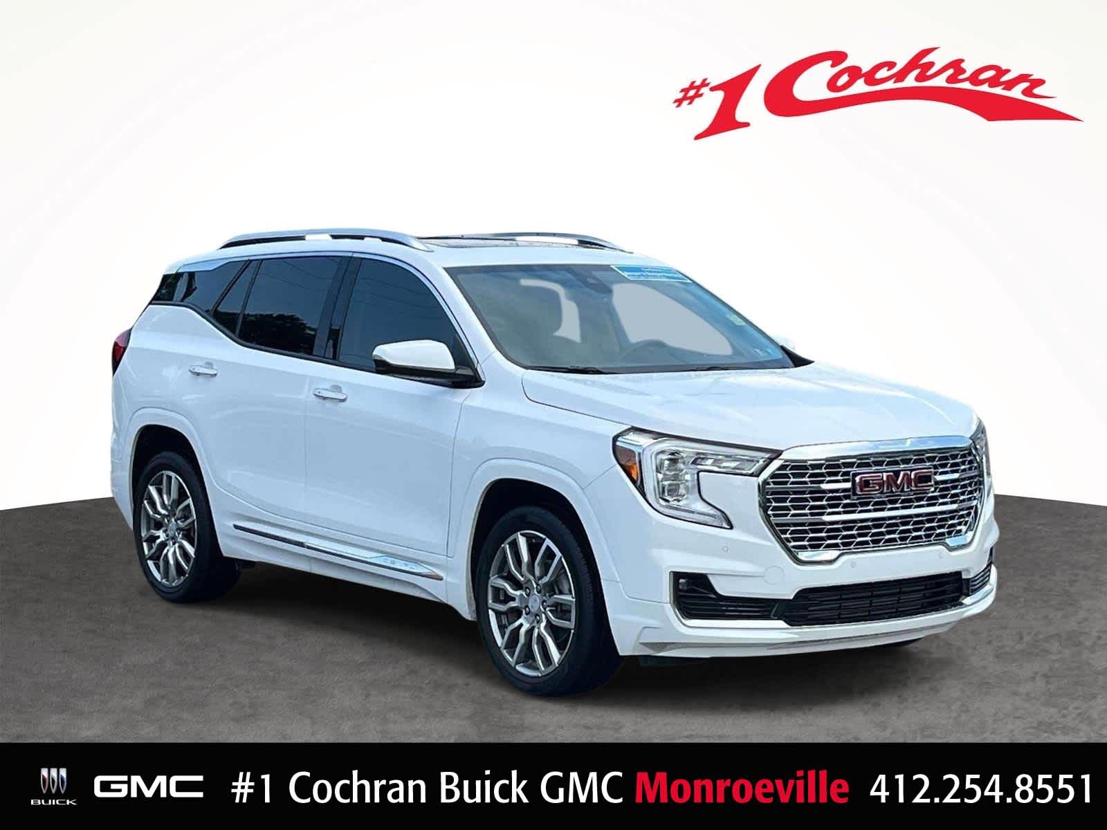 Summit White 2023 GMC Terrain SUV / Crossover All-Wheel Drive 9-Speed Automatic