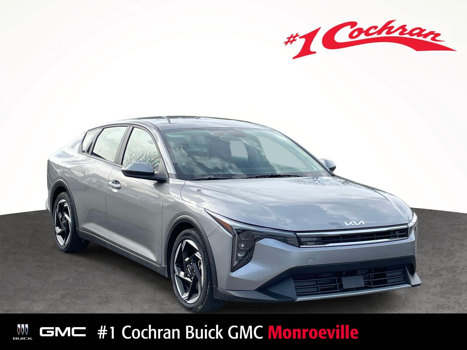 Steel Gray 2025 Kia K4 EX FWD Sedan Front-Wheel Drive Continuously Variable Transmission