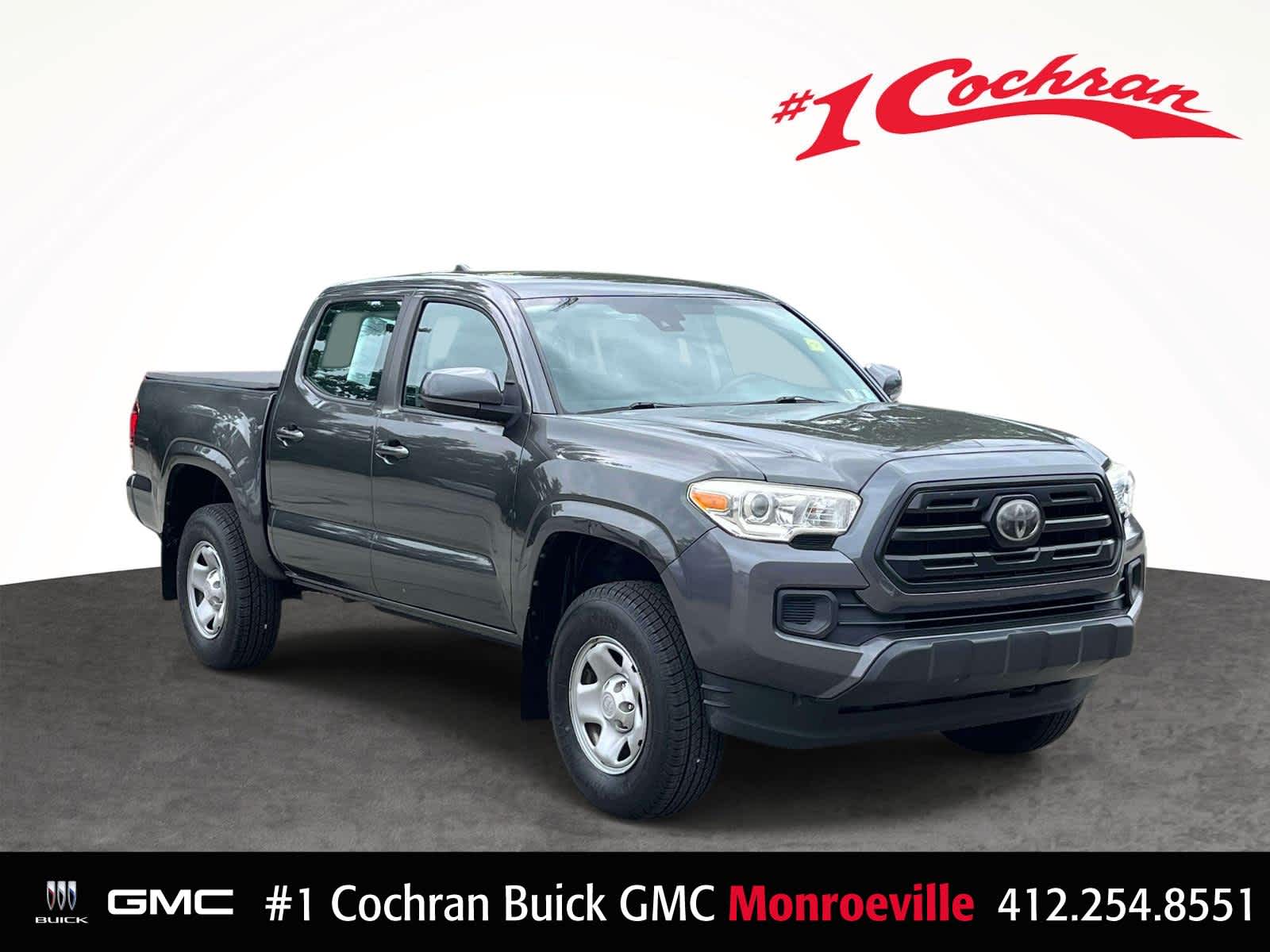 Magnetic Gray Metallic 2018 Toyota Tacoma Pickup Truck Four-Wheel Drive Automatic