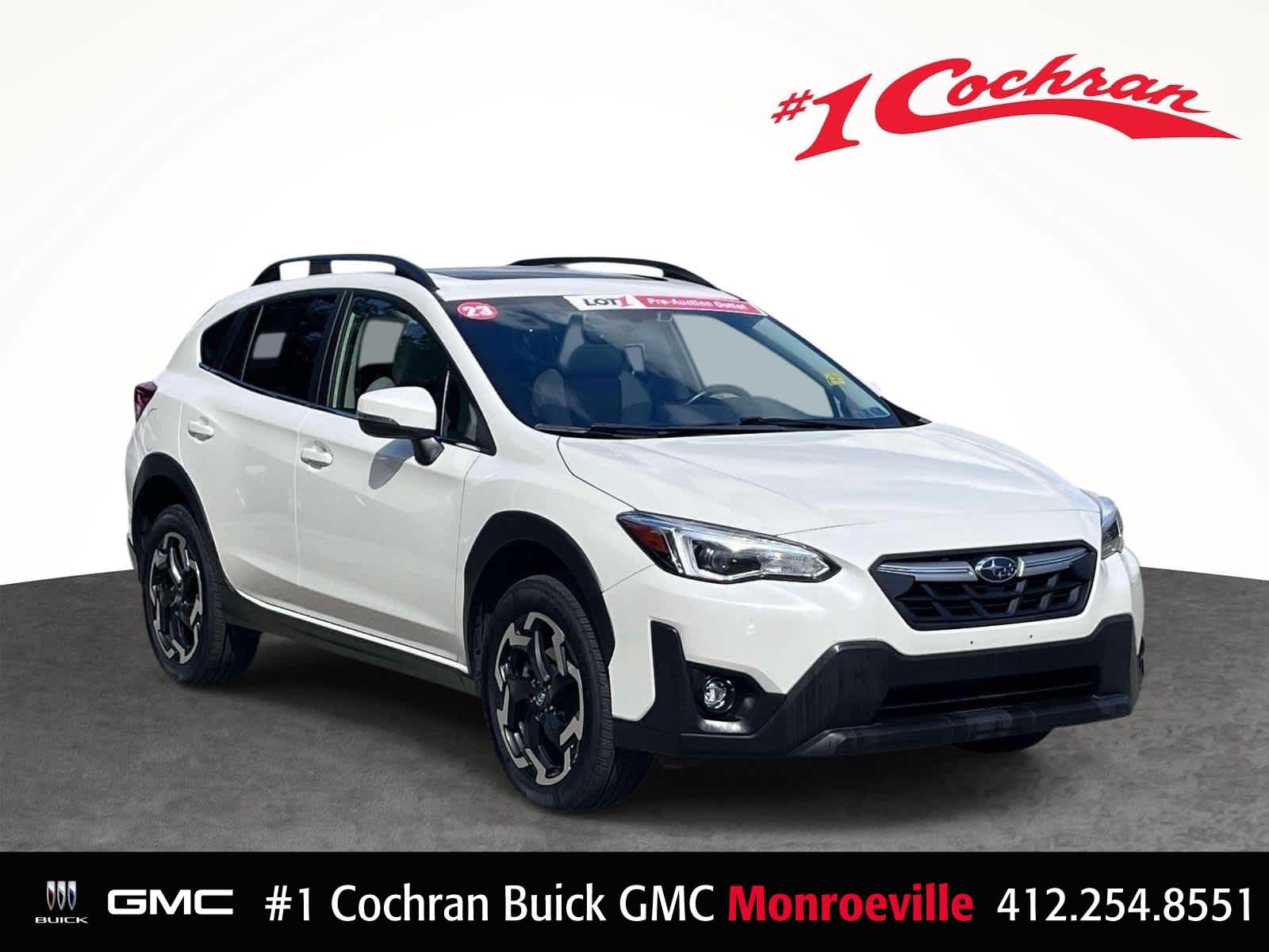 Crystal White Pearl 2023 Subaru Crosstrek SUV / Crossover All-Wheel Drive Continuously Variable Transmission