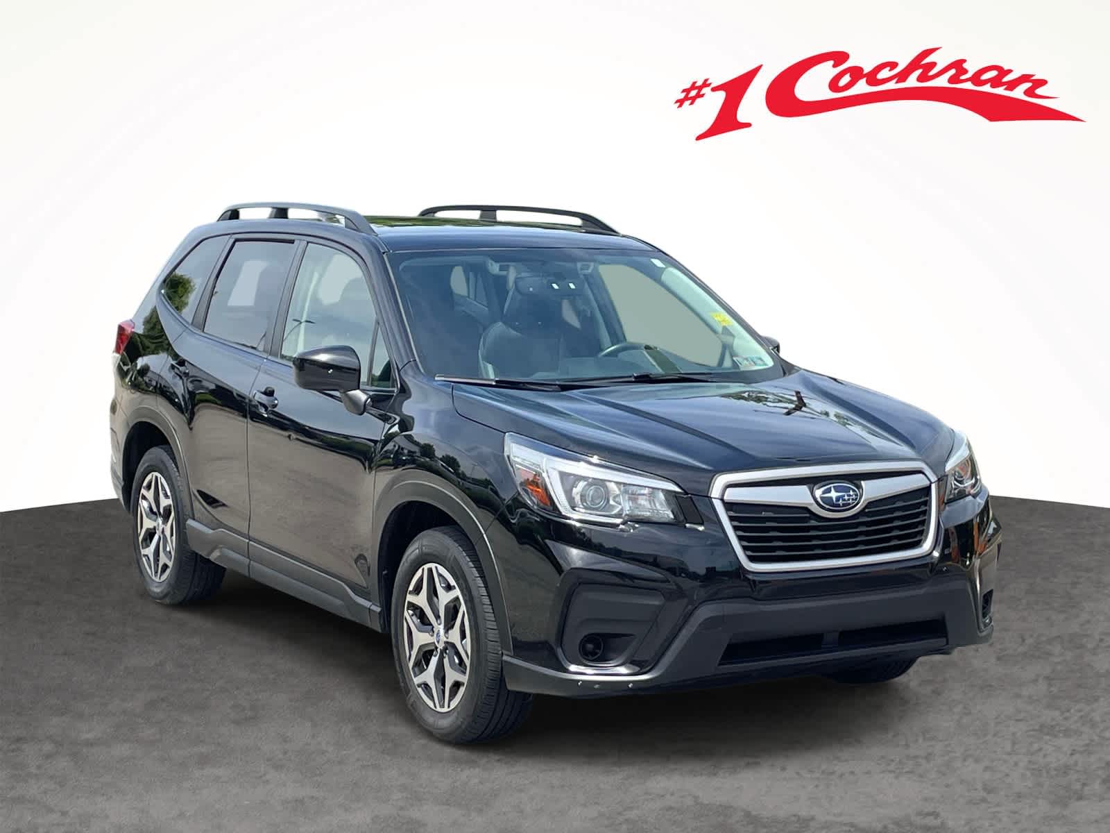 Crystal Black Silica 2020 Subaru Forester 2.5i Premium AWD SUV / Crossover All-Wheel Drive Continuously Variable Transmission