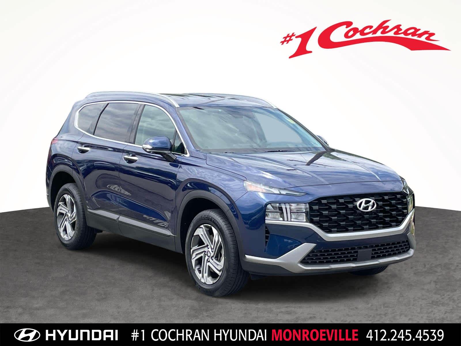 Blue (Stormy Sea) 2023 Hyundai Santa Fe SEL AWD SUV / Crossover All-Wheel Drive 8-Speed Automatic
