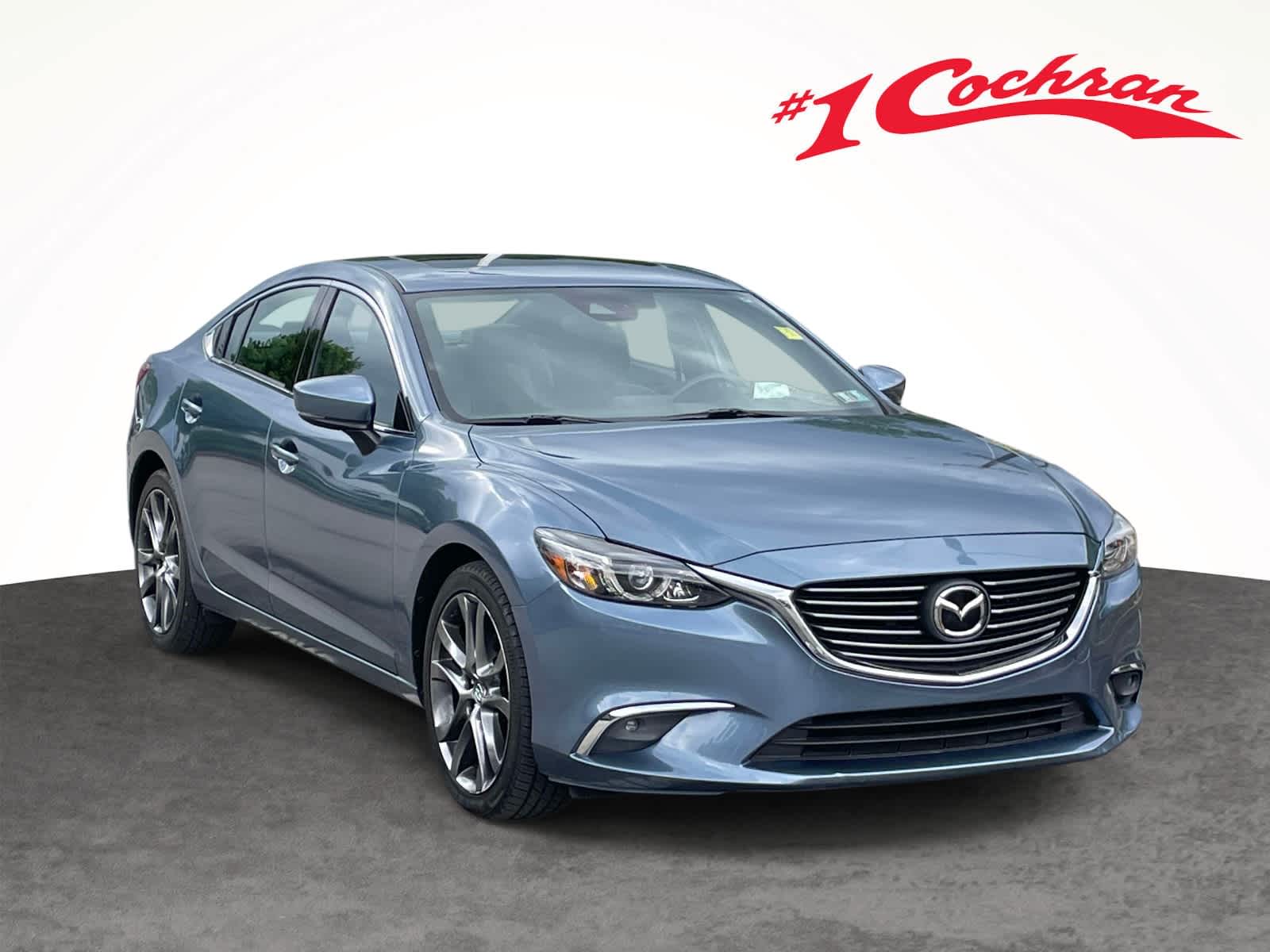 Blue Reflex Mica 2017 Mazda MAZDA6 Grand Touring Sedan FWD Sedan Front-Wheel Drive 6-Speed Automatic