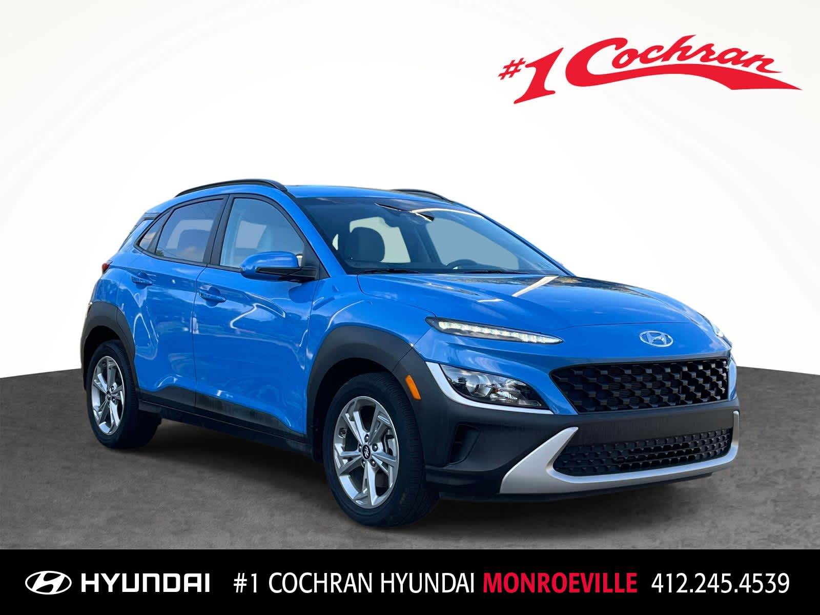 Blue Wave 2023 Hyundai Kona SUV / Crossover All-Wheel Drive Continuously Variable Transmission