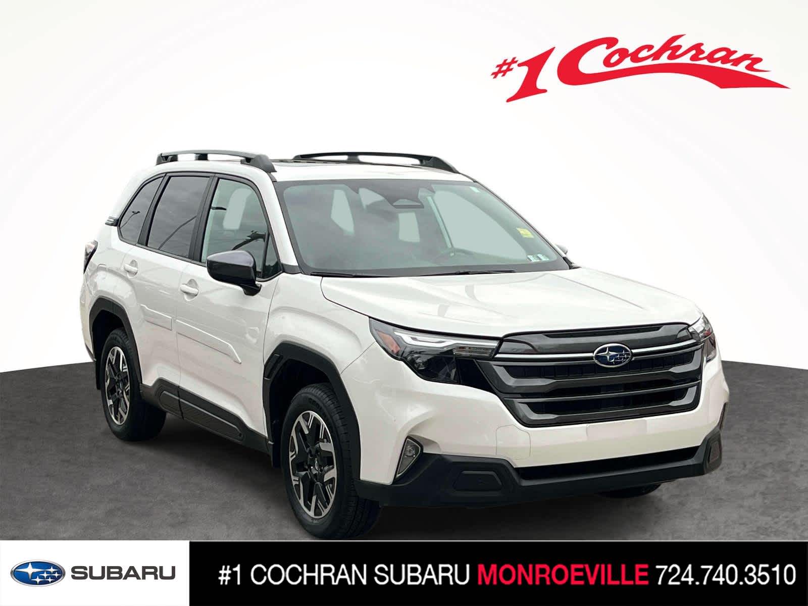 Crystal White Pearl 2026 Subaru Forester SUV / Crossover All-Wheel Drive Continuously Variable Transmission