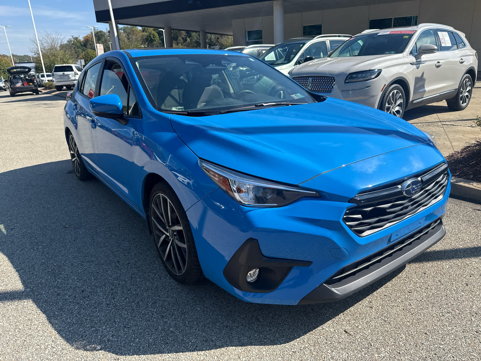 Oasis Blue Pearl 2024 Subaru Impreza Wagon All-Wheel Drive Continuously Variable Transmission