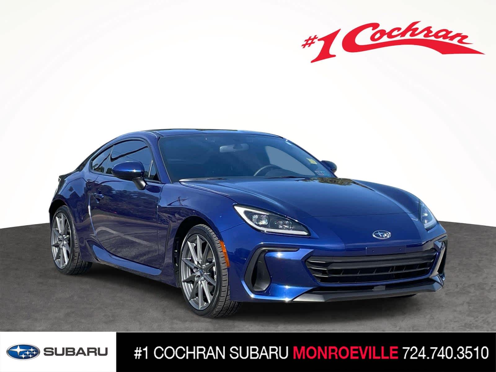 Sapphire Blue Pearl 2024 Subaru BRZ Coupe Rear-Wheel Drive 6-Speed Manual