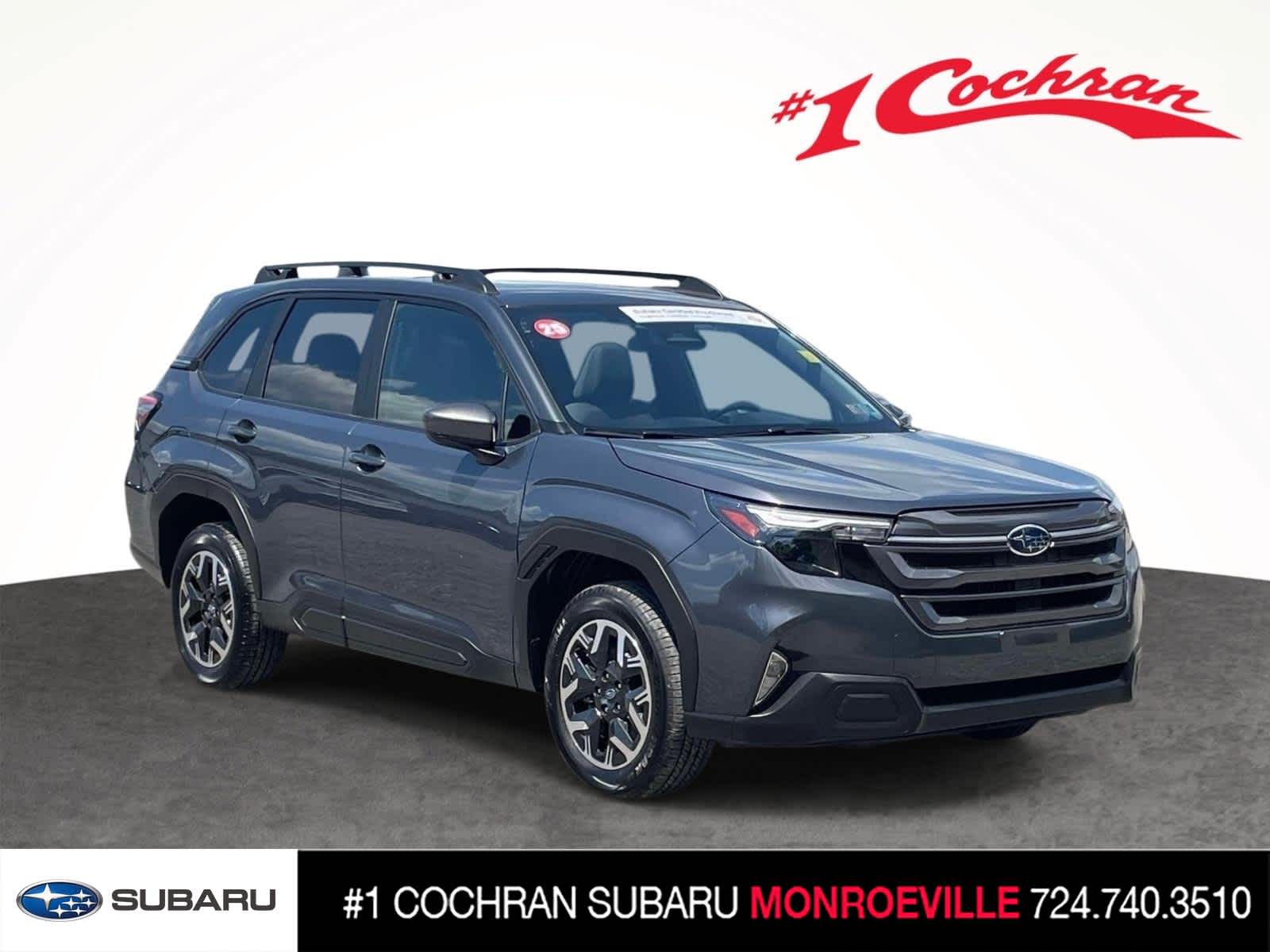 Magnetite Gray Metallic 2025 Subaru Forester SUV / Crossover All-Wheel Drive Continuously Variable Transmission