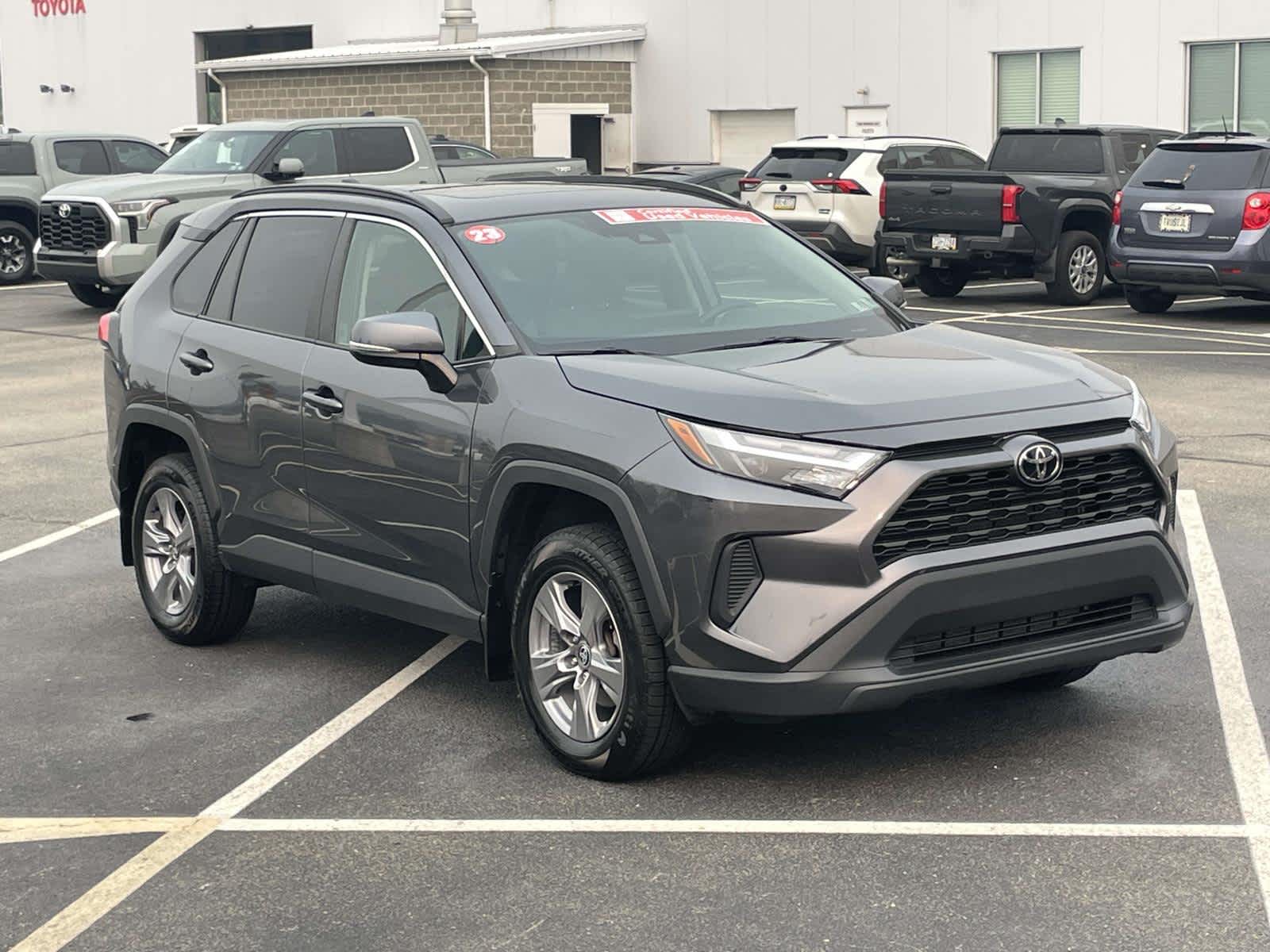 Magnetic Gray Metallic 2023 Toyota RAV4 SUV / Crossover All-Wheel Drive 8-Speed Automatic
