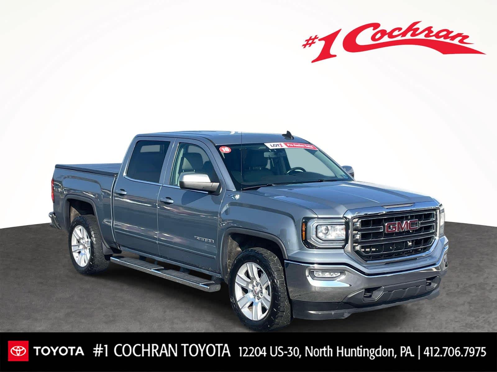 2016 GMC Sierra 1500 SLE Crew Cab 4WD