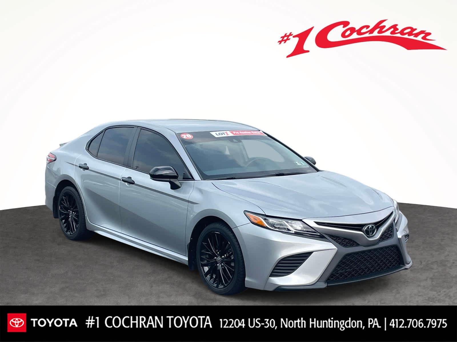 Celestial Silver Metallic 2020 Toyota Camry Sedan Front-Wheel Drive 8-Speed Automatic