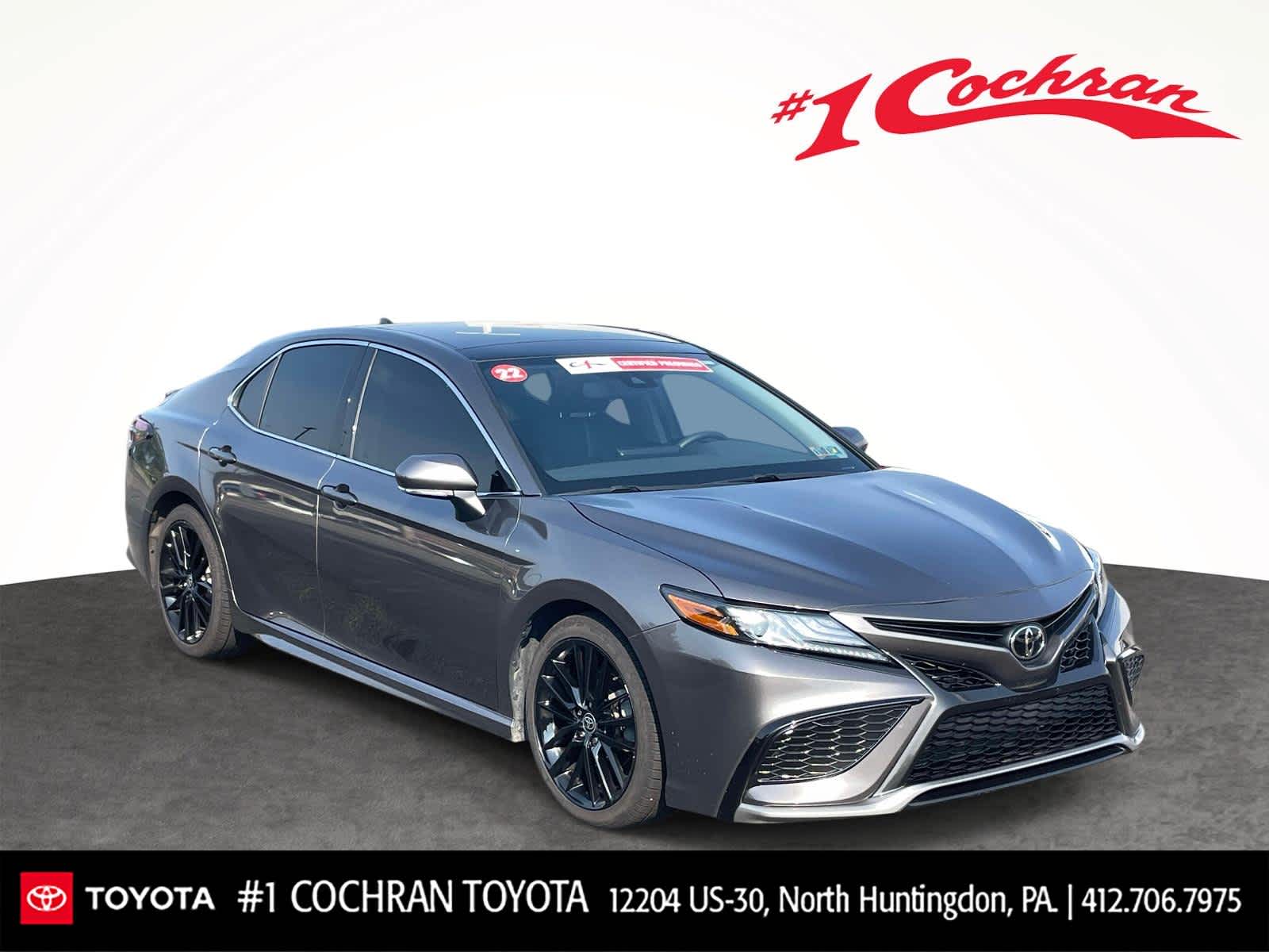 Predawn Gray Mica 2022 Toyota Camry Sedan All-Wheel Drive 8-Speed Automatic