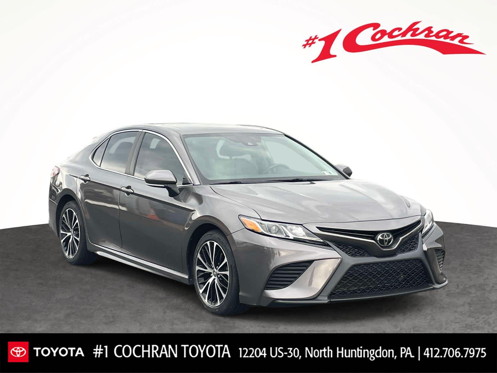 Predawn Gray Mica 2020 Toyota Camry Sedan All-Wheel Drive 8-Speed Automatic