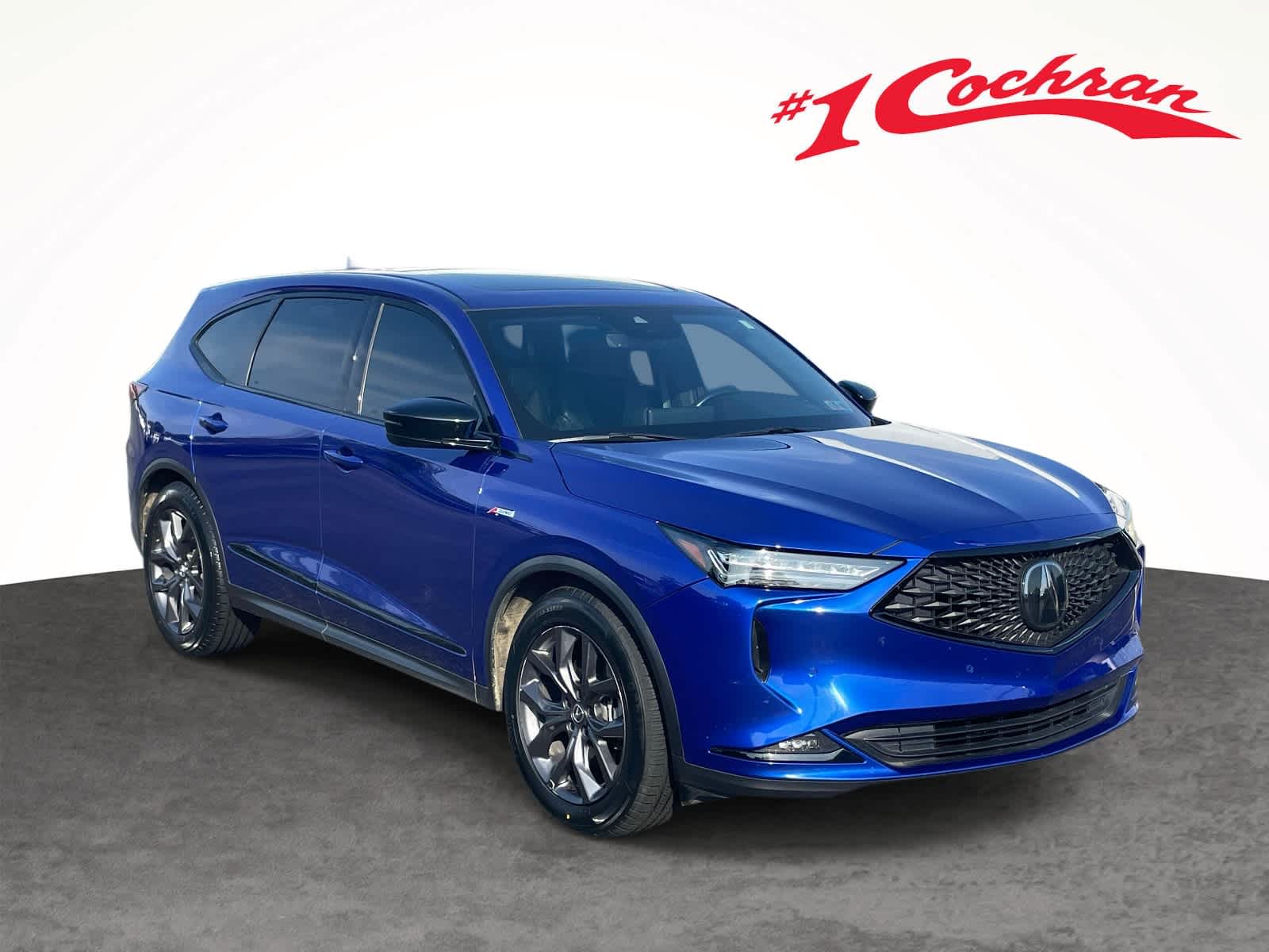 Apex Blue Pearl 2022 Acura MDX SUV / Crossover All-Wheel Drive Automatic