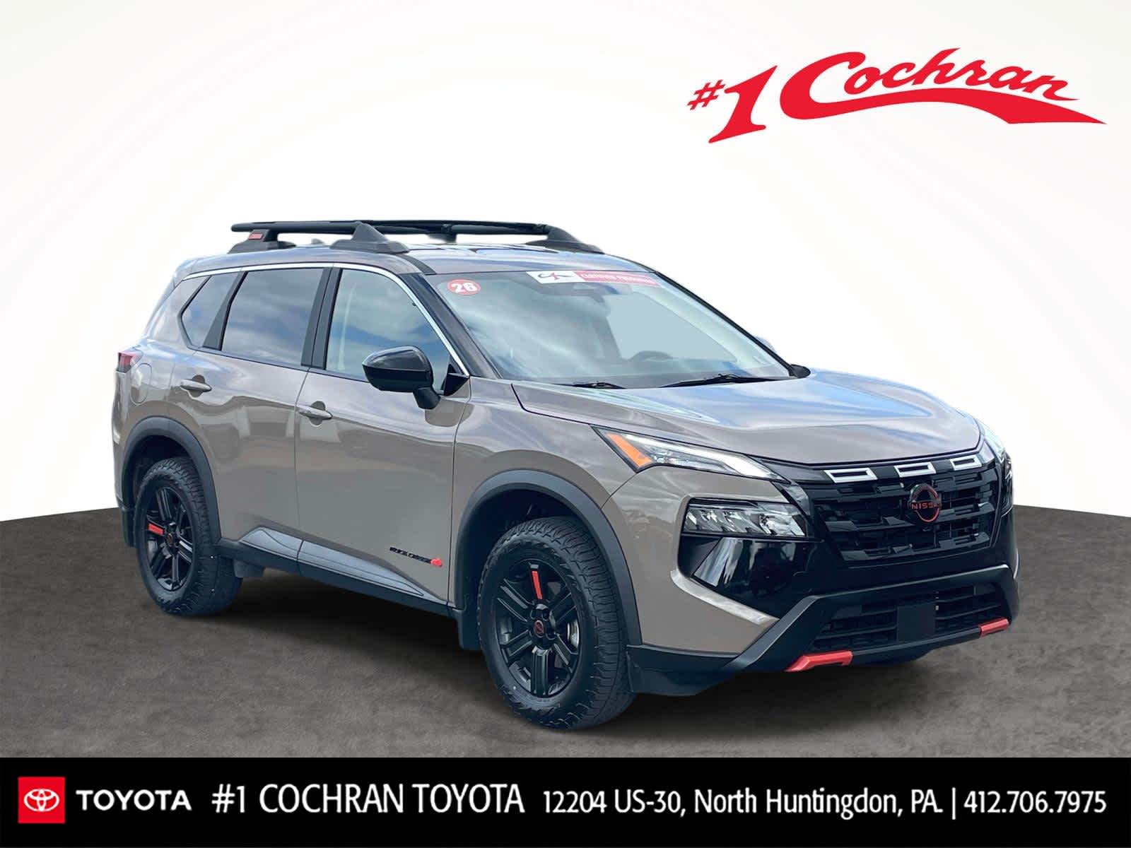 Baja Storm Metallic 2026 Nissan Rogue SUV / Crossover All-Wheel Drive Continuously Variable Transmission
