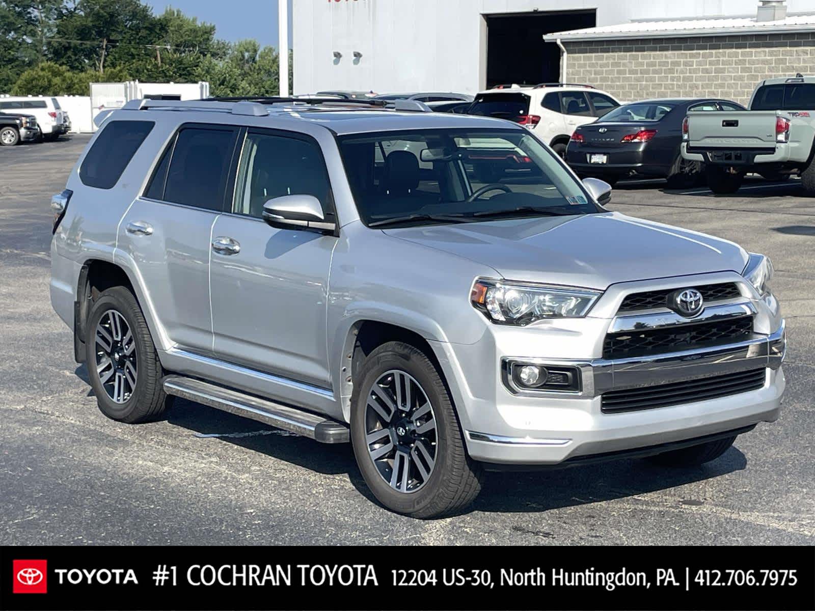 Classic Silver Metallic 2016 Toyota 4Runner SUV / Crossover All-Wheel Drive 5-Speed Automatic