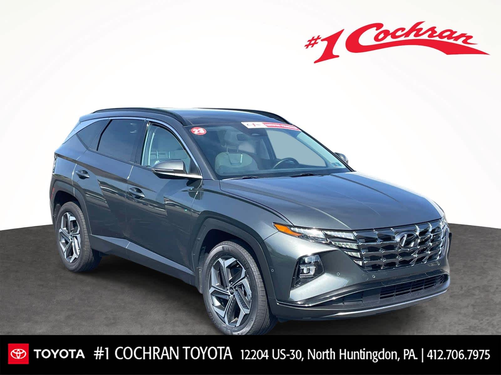 Amazon Gray 2023 Hyundai Tucson SUV / Crossover All-Wheel Drive 8-Speed Automatic
