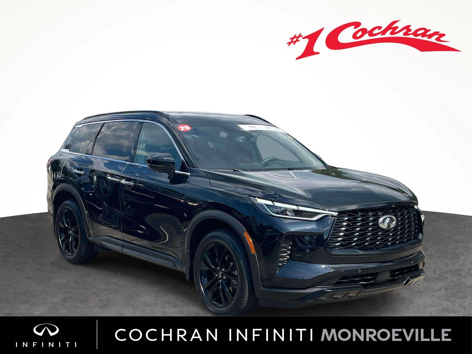 Mineral Black 2025 INFINITI QX60 SUV / Crossover All-Wheel Drive 9-Speed Automatic