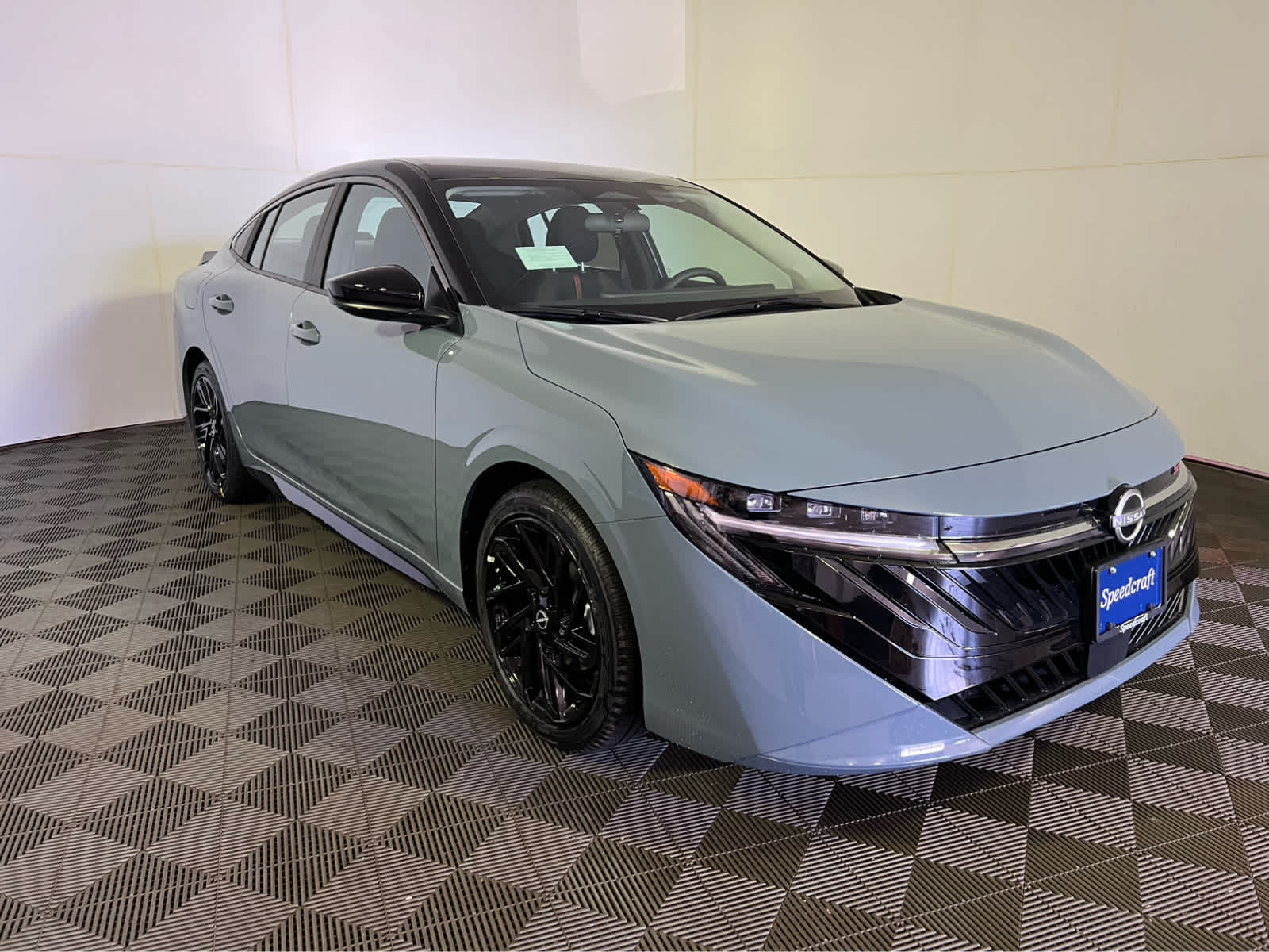 Atlantic Gray Metallic/Super Black 2027 Nissan Sentra Sedan Front-Wheel Drive Continuously Variable Transmission