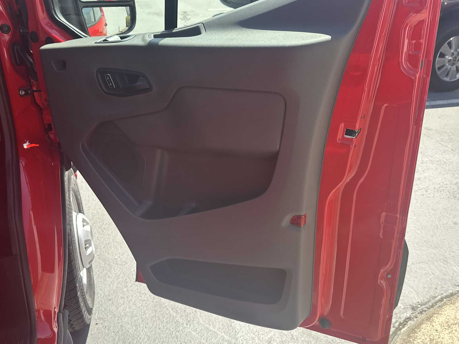 Race Red 2025 Ford Transit Passenger 350 XLT Low Roof LB AWD Van All-Wheel Drive Automatic