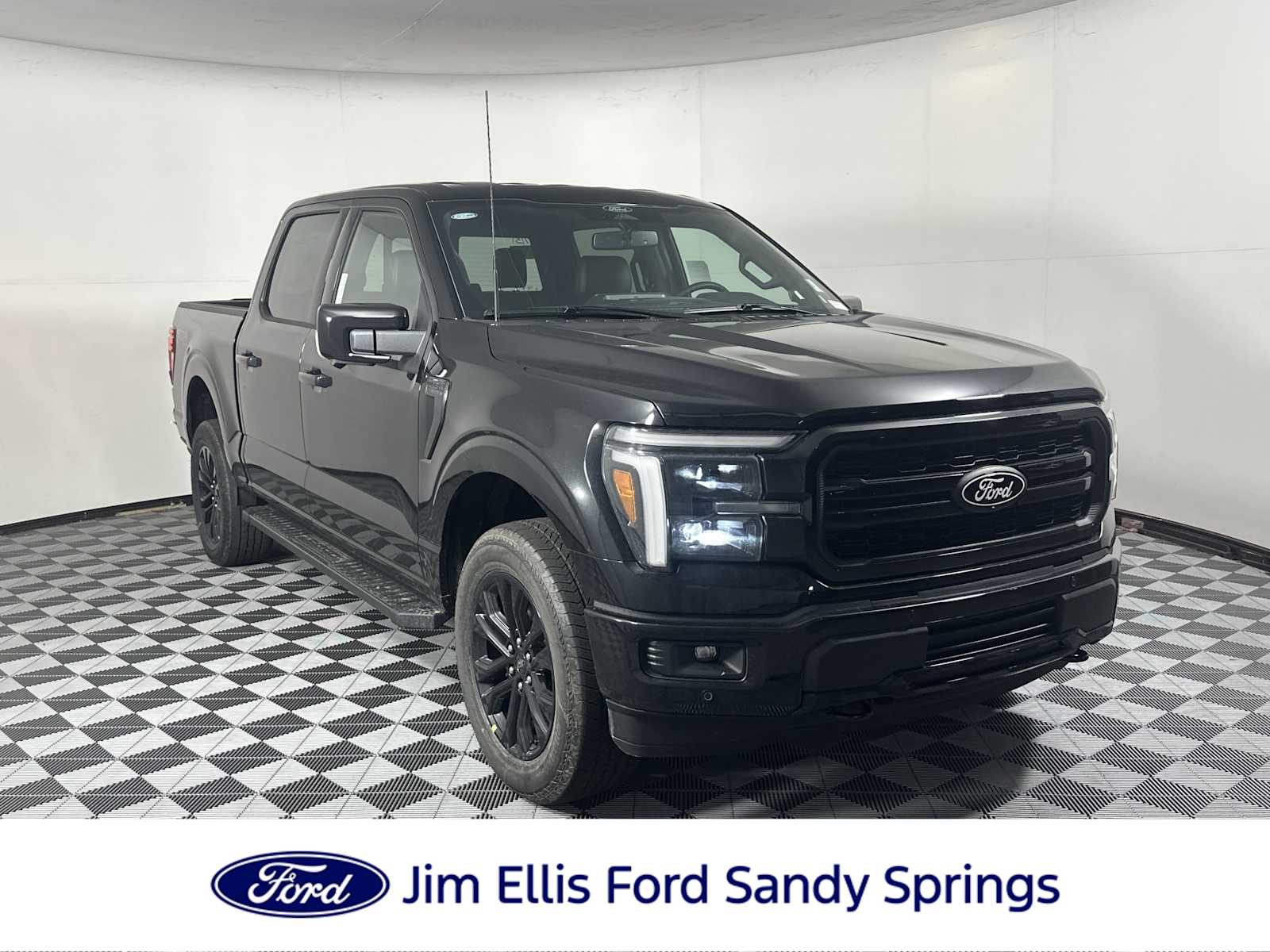 Agate Black 2026 Ford F-150 Lariat SuperCrew 4WD Pickup Truck Four-Wheel Drive Automatic