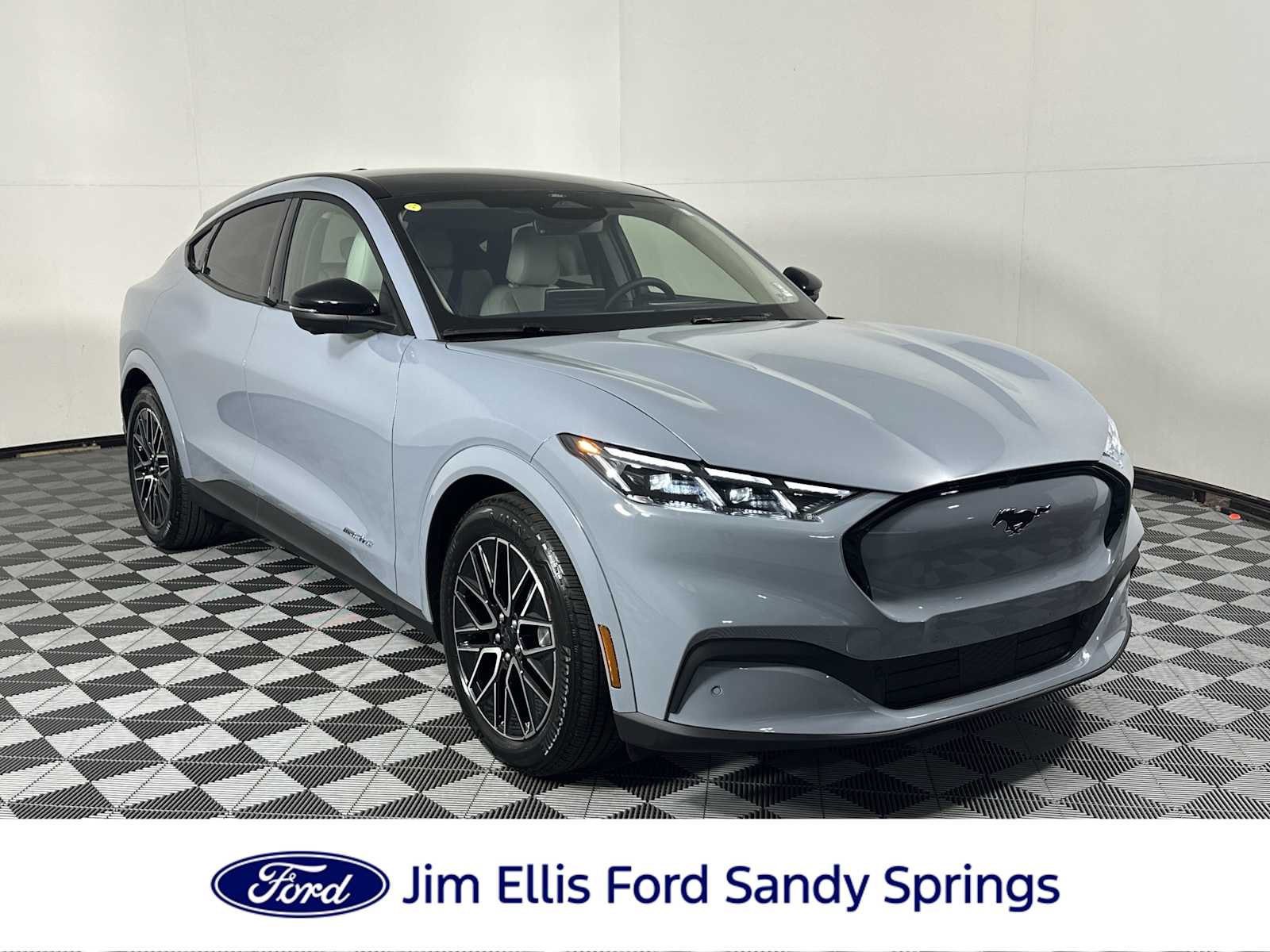 Glacier Gray Metallic Tri-Coat 2026 Ford Mustang Mach-E Premium RWD SUV / Crossover Rear-Wheel Drive 1-Speed Automatic