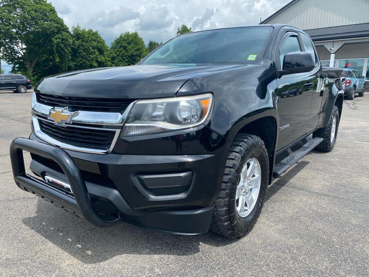 Black 2018 Chevrolet Colorado Pickup Truck Four-Wheel Drive 8-Speed Automatic