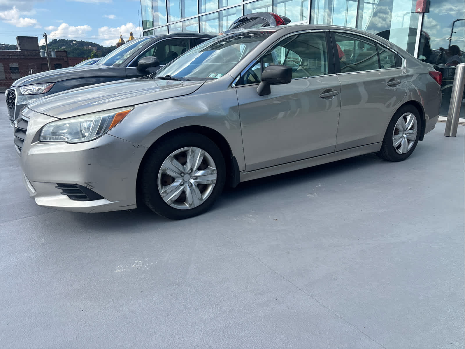 Gray (Tungsten Metallic) 2015 Subaru Legacy Sedan All-Wheel Drive Continuously Variable Transmission