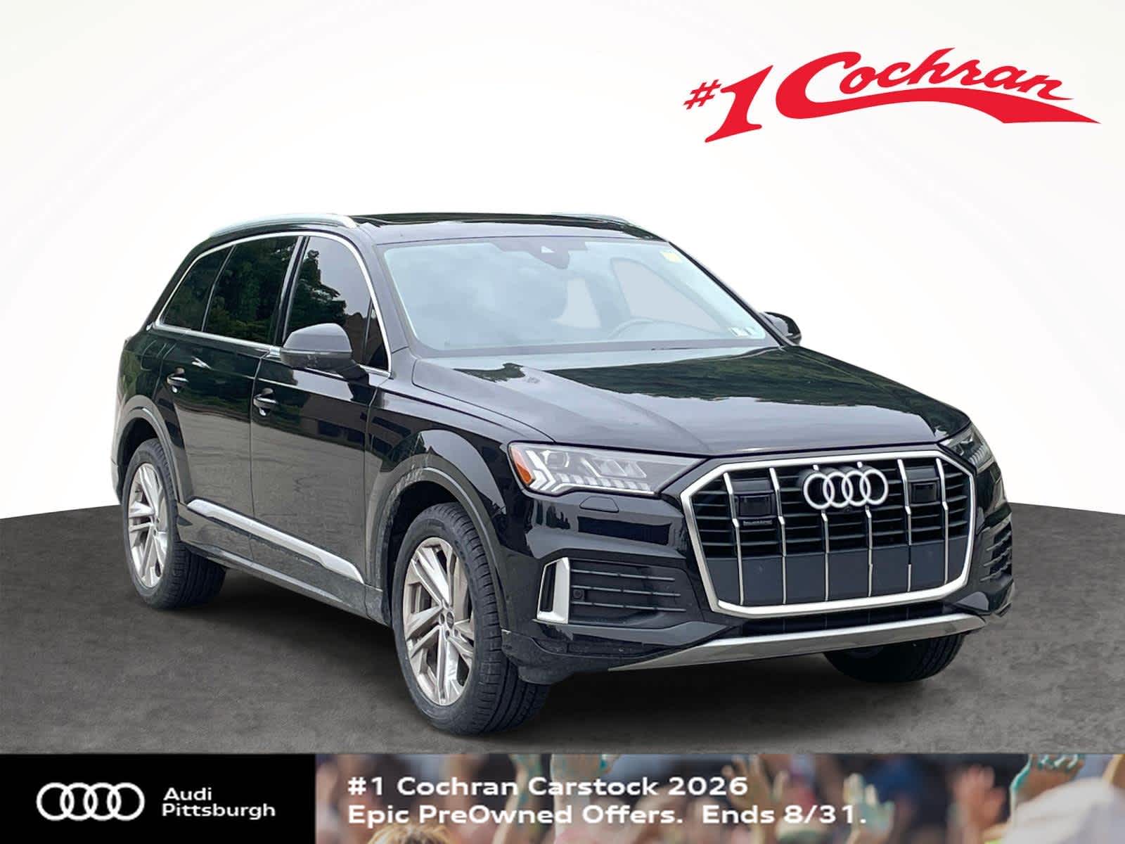 Mythos Black Metallic 2023 Audi Q7 SUV / Crossover All-Wheel Drive 8-Speed Automatic
