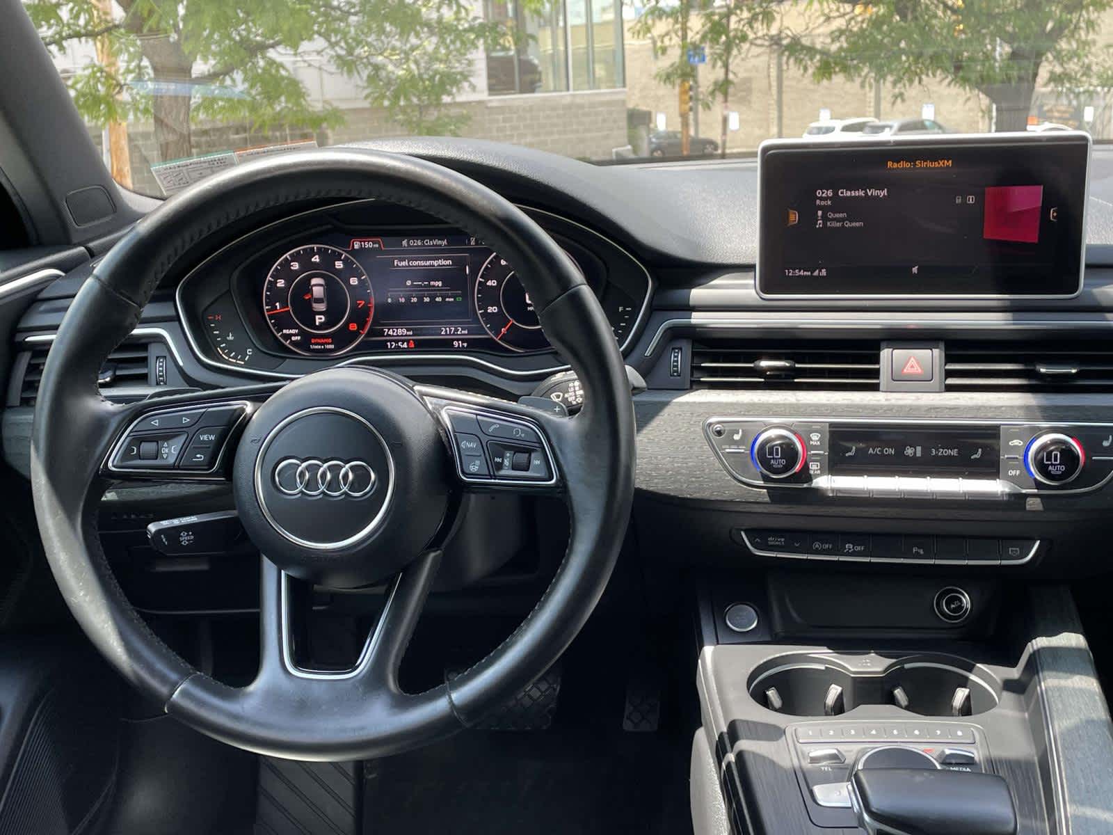 Florett Silver Metallic 2017 Audi A4 Sedan All-Wheel Drive 7-Speed Automatic