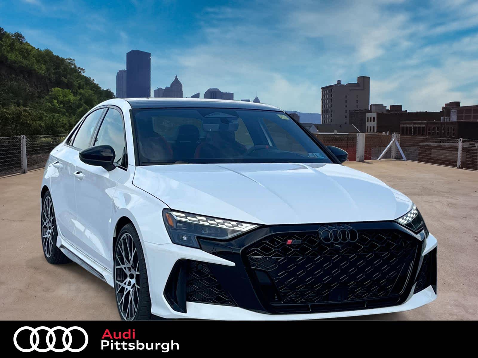 Z9Z9/White 2026 Audi RS 3 2.5T quattro Sedan All-Wheel Drive 7-Speed Automatic