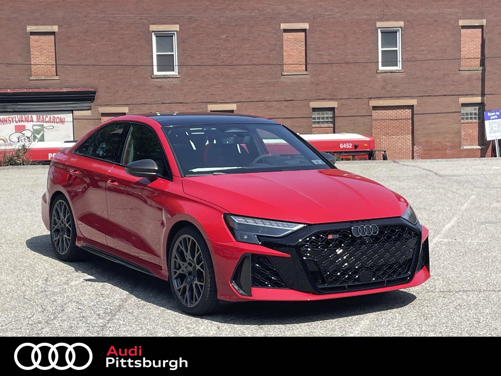 B1B1/RED 2026 Audi RS 3 Sedan All-Wheel Drive 7-Speed Automatic