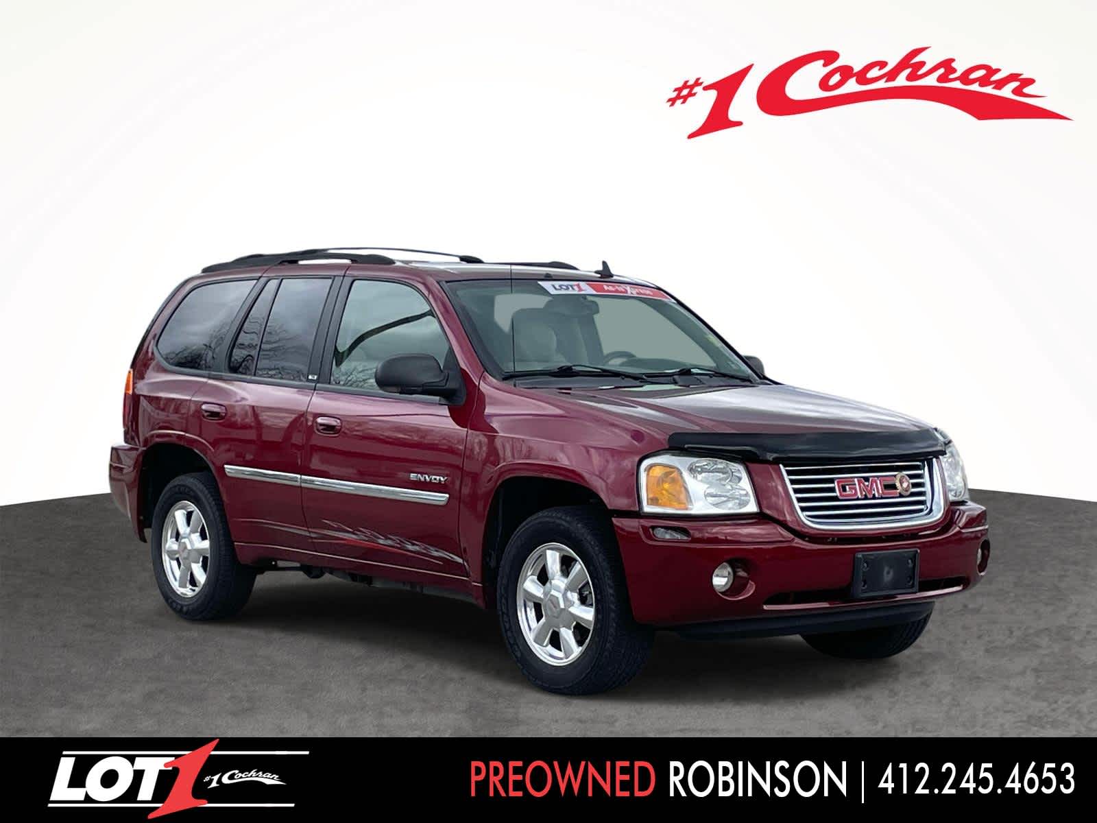 Red Jewel Tintcoat 2006 GMC Envoy SLT 4WD SUV / Crossover Four-Wheel Drive 4-Speed Automatic