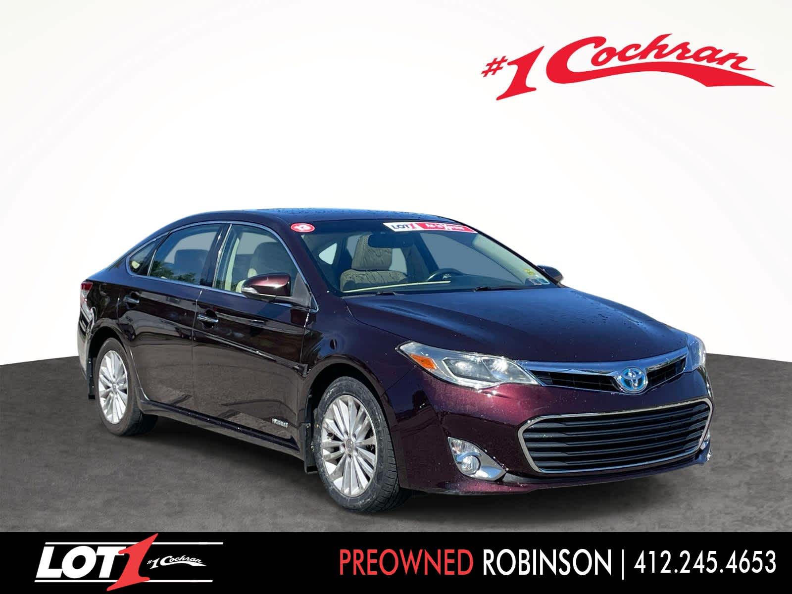 Red (Sizzling Crimson Mica) 2013 Toyota Avalon Hybrid Sedan Front-Wheel Drive Automatic