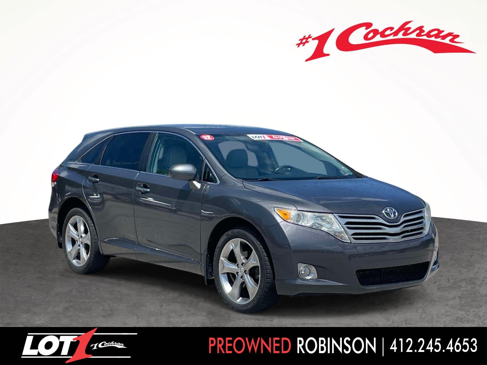 Magnetic Gray Metallic 2012 Toyota Venza SUV / Crossover All-Wheel Drive 6-Speed Automatic