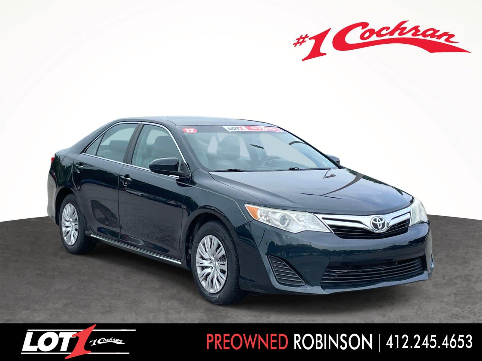 Cosmic Gray Mica 2012 Toyota Camry Sedan Front-Wheel Drive 6-Speed Automatic