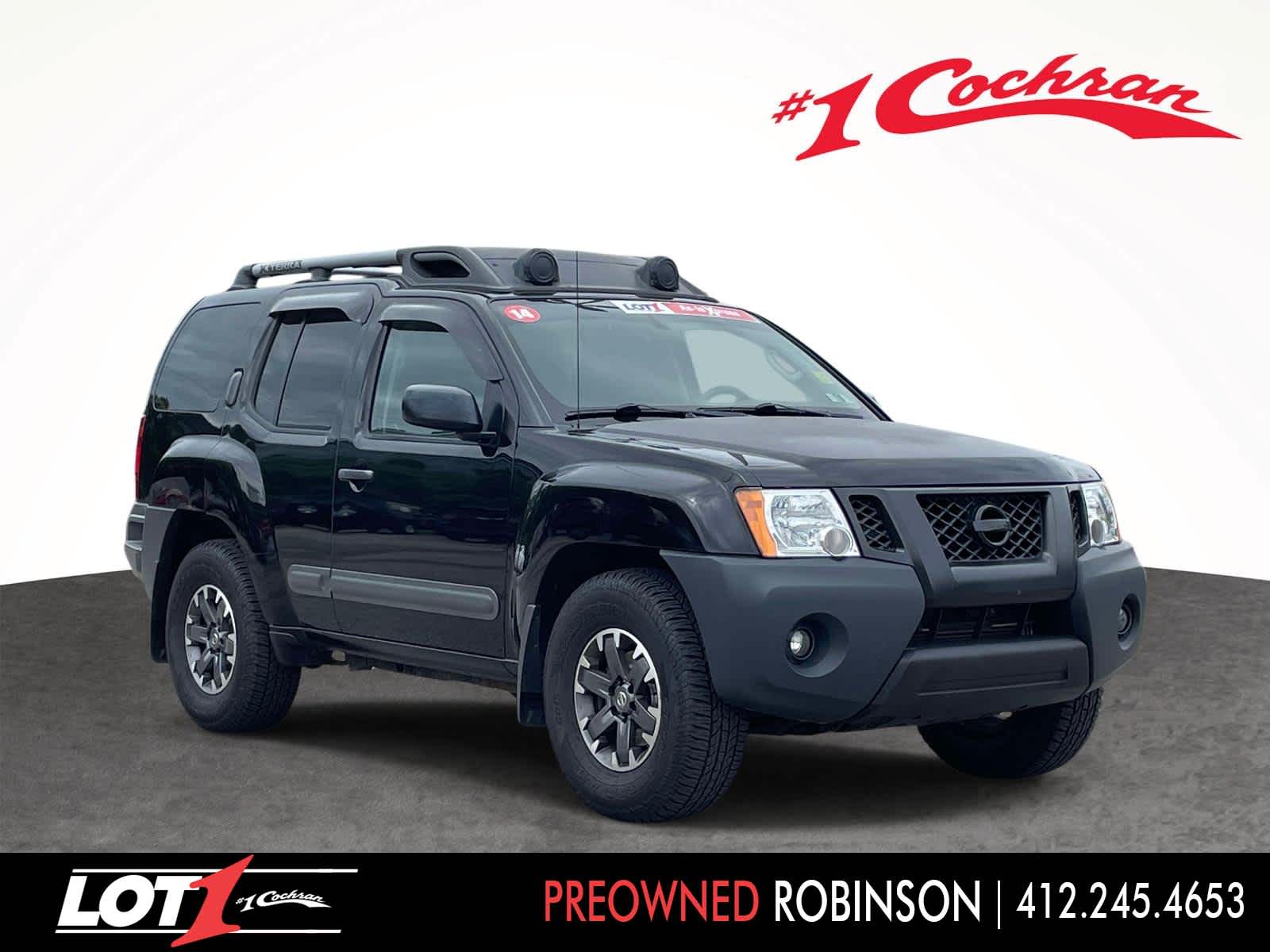 Super Black 2014 Nissan Xterra SUV / Crossover Automatic