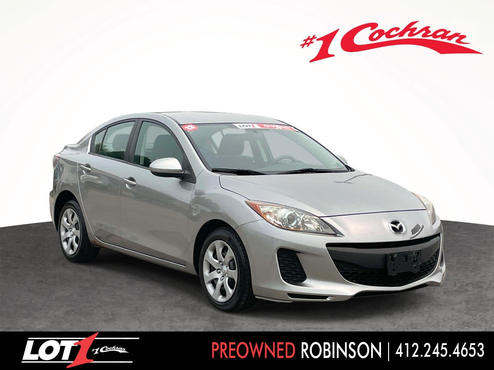 Liquid Silver Metallic 2013 Mazda MAZDA3 Sedan Front-Wheel Drive Automatic