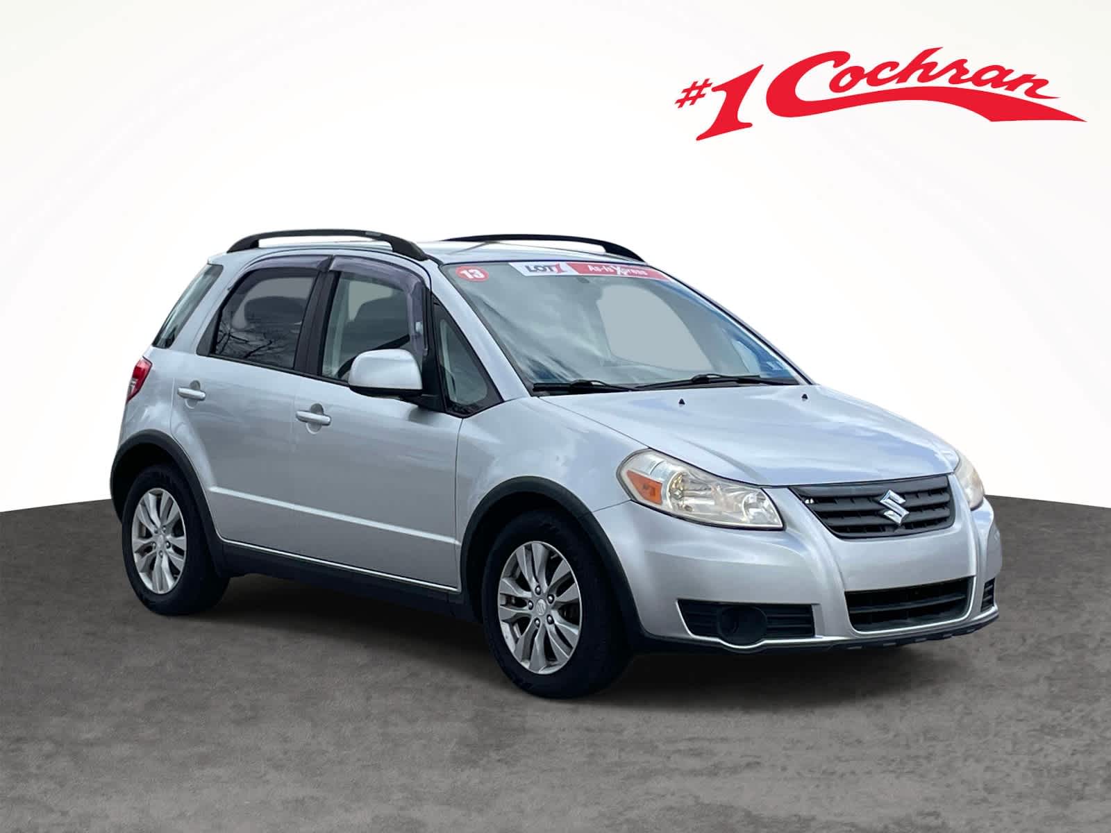 Metallic Star Silver 2013 Suzuki SX4 Premium Crossover AWD SUV / Crossover All-Wheel Drive Automatic