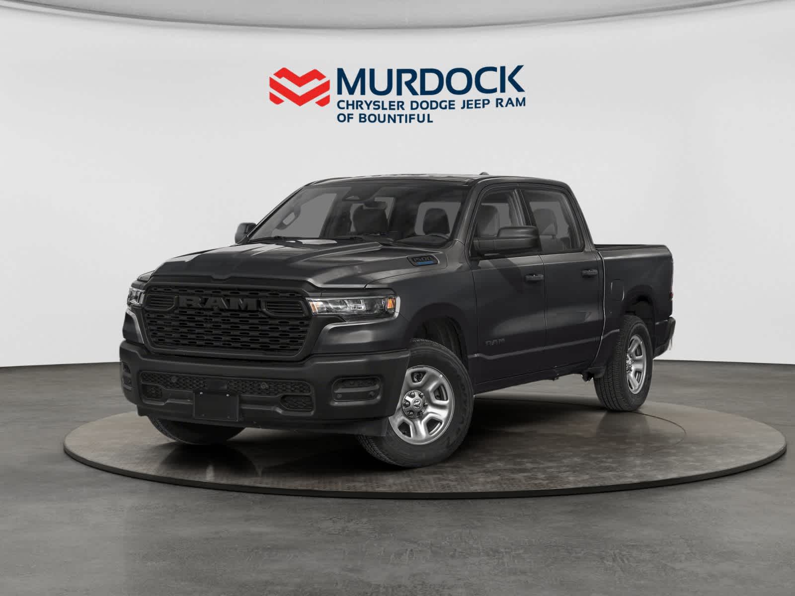 Diamond Black Crystal Pearlcoat 2026 RAM 1500 Express Crew Cab 4WD Pickup Truck Four-Wheel Drive 8-Speed Automatic