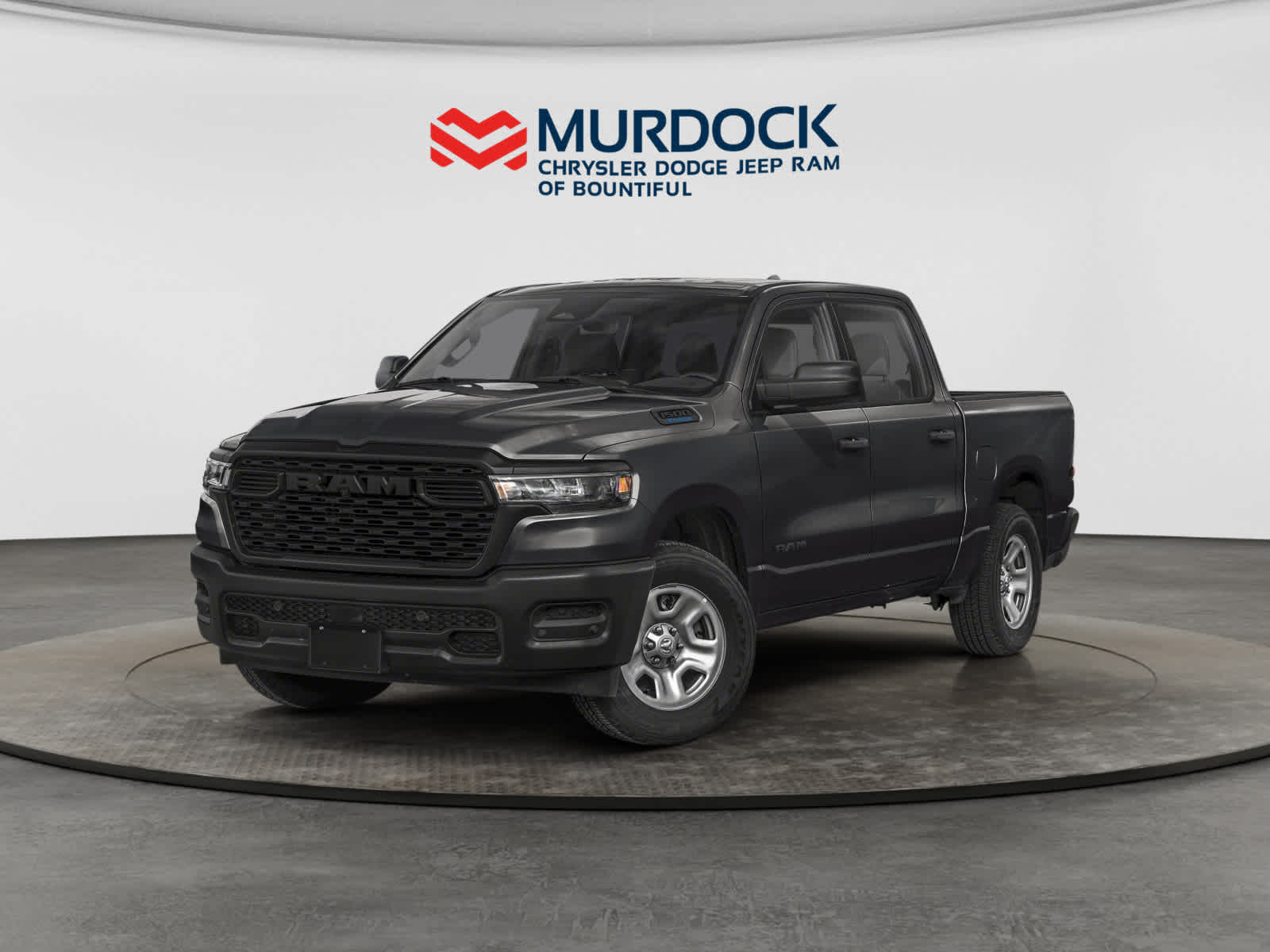 Diamond Black Crystal Pearlcoat 2026 RAM 1500 Express Crew Cab 4WD Pickup Truck Four-Wheel Drive 8-Speed Automatic