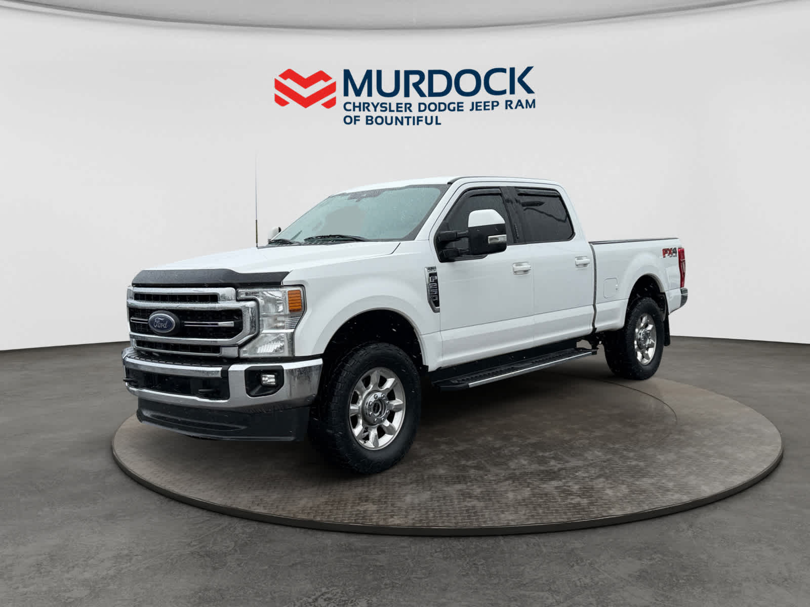 Oxford White 2020 Ford F-250 Super Duty Lariat Crew Cab 4WD Pickup Truck Four-Wheel Drive Automatic