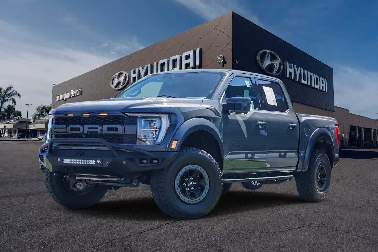 Gray (Lead Foot) 2021 Ford F-150 Raptor SuperCrew 4WD Pickup Truck Four-Wheel Drive Automatic